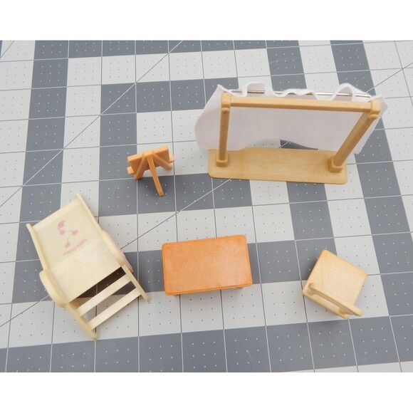 Epoch Calico Critters Mixed Furniture Lot Table Chair Slide Window Replacements - Picture 3 of 6